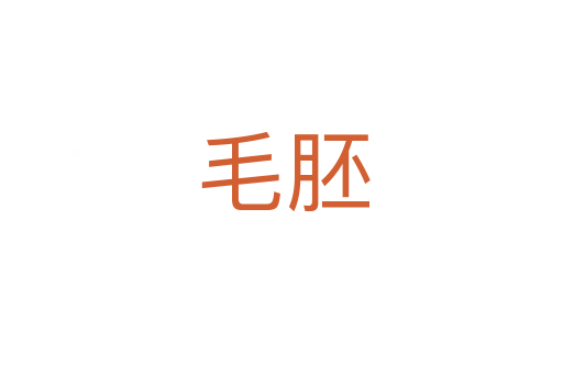 毛胚